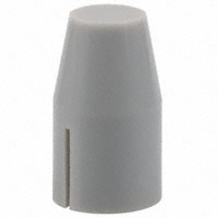 C&K - F0104 - CAP PUSHBUTTON BULLET GRAY