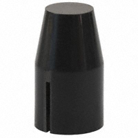 C&K - F0101 - CAP PUSHBUTTON BULLET BLACK