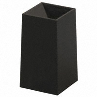 C&K - G001A - CAP PUSHBUTTON SQUARE BLACK