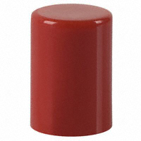 C&K - G003R - CAP PUSHBUTTON ROUND RED