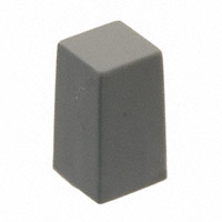 C&K - G004G - CAP PUSHBUTTON SQUARE GRAY