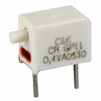 C&K - GP11MCBE - SWITCH PUSH SPST-NO 0.4VA 20V