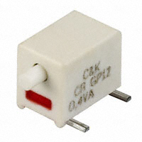 C&K - GP12MSCBE(T&R) - SWITCH PUSH SPDT 0.4VA 20V