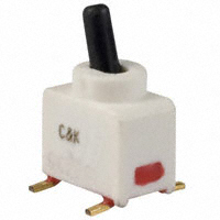 C&K - GT12MSCBE - SWITCH TOGGLE SPST 0.4VA 20V