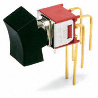 C&K - T201J1AVBE2 - SWITCH ROCKER DPDT 0.4VA 20V