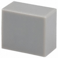 C&K - PE GY - CAP KEYSWITCH RECTANGULAR GRAY