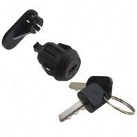 C&K - PL001UEBMA1K22 - SWITCHLOCK SP 4A 2POS BLACK