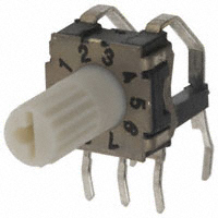 C&K - RTE1001V14 - SWITCH ROTARY DIP BCD 100MA 30V