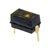 C&K - SDA01H0B - SWITCH SLIDE DIP SPST 25MA 24V