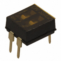C&K - SDA02H0B - SWITCH SLIDE DIP SPST 25MA 24V