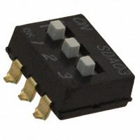 C&K - SDA03H1SBD - SWITCH SLIDE DIP SPST 25MA 24V