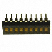 C&K - SDA09H0B - SWITCH SLIDE DIP SPST 25MA 24V