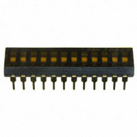 C&K - SDA12H0B - SWITCH SLIDE DIP SPST 25MA 24V