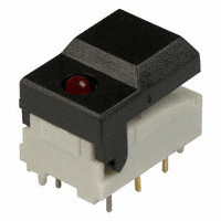 C&K - SERL BK RD 7.62 AU EE - SWITCH PUSH SPDT 0.01A 24V