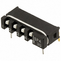 C&K - SPA04AB - SWITCH SLIDE DIP SPST 10MA 20V