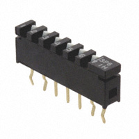 C&K - SPA06B - SWITCH SLIDE DIP SPST 10MA 20V