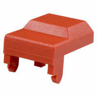C&K - SRK RD - CAP KEYSWITCH SQUARE RED