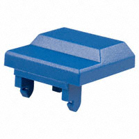 C&K - STK BU - CAP KEYSWITCH SQUARE BLUE