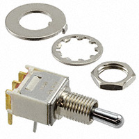 C&K - T103MHABE - SWITCH TOGGLE SPDT 0.4VA 20V