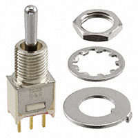 C&K - T103STDCBE - SWITCH TOGGLE SPDT 0.4VA 20V