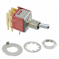 C&K - T201MHABE - SWITCH TOGGLE DPDT 0.4VA 20V