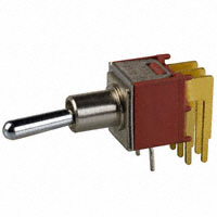 C&K - T208SH9ABE - SWITCH TOGGLE DPDT 0.4VA 20V