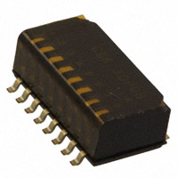 C&K - TDP08H0SB1 - SWITCH PIANO DIP SPST 25MA 24V