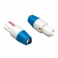 Visual Communications Company - VCC - VC1511A45B3 - LED T-1 3/4 BLUE 28V WEDGE