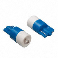 Visual Communications Company - VCC - VC1511B25B3 - LED T-3 1/4 BLUE 12V WEDGE