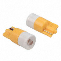 Visual Communications Company - VCC - VC1511B25UY3 - LED T-3 1/4 YLW 12V WEDGE