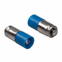 Visual Communications Company - VCC - VC1512135B3 - LED T-1 3/4 BLUE 24V MIDG GROOVE