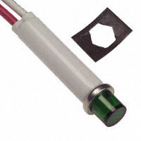 Visual Communications Company - VCC - 2191L5-6V - LED IND LIGHT 6V GREEN