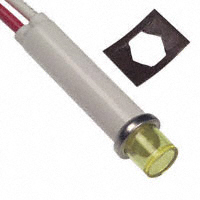 Visual Communications Company - VCC - 2191L7-24V - LED IND LIGHT 24V YELLOW