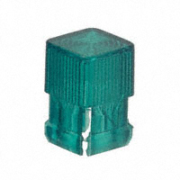 Visual Communications Company - VCC - 4325 - LENS FOR T1-3/4 LED GREEN SQUARE