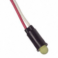 Visual Communications Company - VCC - 5100H7 - LED YELLOW 1/4" HOLE PANEL MOUNT