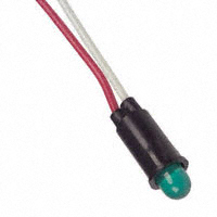 Visual Communications Company - VCC - 5102H5-5V - LED GREEN 1/4" HOLE 5V PANEL MNT