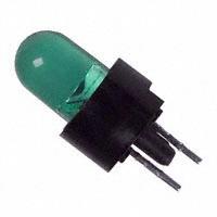 Visual Communications Company - VCC - 5332H5 - LED GREEN T1-3/4 VERTICAL PCMNT