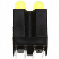 Visual Communications Company - VCC - 5365F7;7 - LED YELLOW DUAL T1 RT ANG ASSY