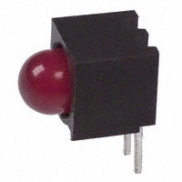 Visual Communications Company - VCC - 5380E1 - LED SUPER RED T1 3/4 RT ANG PCB