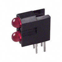 Visual Communications Company - VCC - 5680F1_1 - LED RED T1 DUAL RIGHT ANGLE PCB