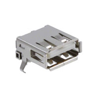 CNC Tech - 1001-001-01000 - CONN USB R/A A TYPE T/H