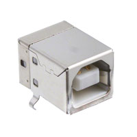 CNC Tech - 1002-003-02000 - CONN USB B TYPE R/A THROUGH HOLE