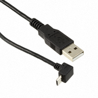 CNC Tech - 102-1392-BL-00050 - CABLE USB-A TO MICRO USB-B .5M