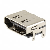 CNC Tech - 2000-1-2-30-00-BK - HDMI A TYPE FEMALE 19P SMT