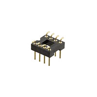 CNC Tech - 222-1-08-003 - IC ADAPTER SOCKET .100 8POS SMD