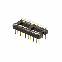 CNC Tech - 222-1-18-003 - IC ADAPTER SOCKET .100 18POS SMD