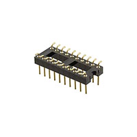 CNC Tech - 222-1-20-003 - IC ADAPTER SOCKET .100 20POS SMD