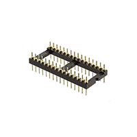 CNC Tech - 222-1-40-006 - IC ADAPTER SOCKET .100 40POS SMD