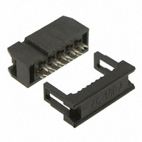 CNC Tech - 3030-10-0102-00 - IDC SOCKET 0.100 10 POS FLASH