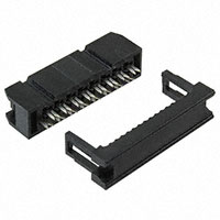 CNC Tech - 3030-16-0101-00 - IDC SOCKET 0.100 16 POS FLASH